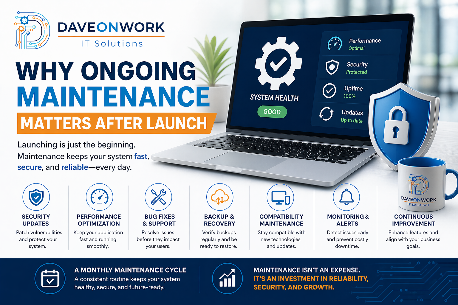 Why Ongoing Maintenance Matters After Launch